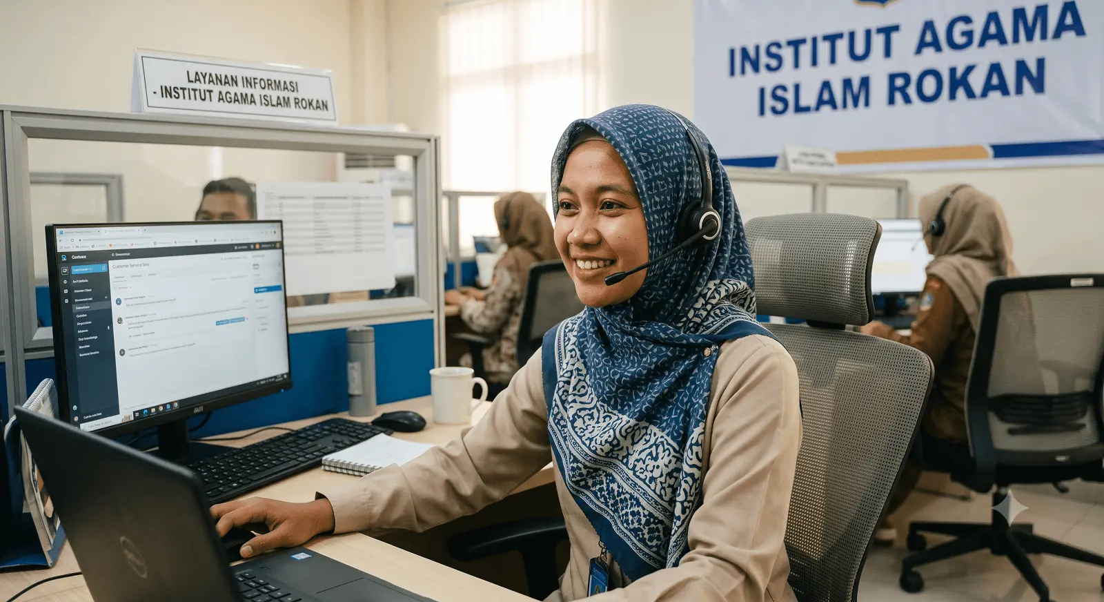 Sesi konsultasi akademik dengan tim PMB